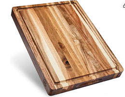 Acacia Wood Cutting Board for Meat