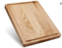 Multipurpose Maple Wood Cutting Board for Meat