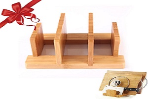Bamboo cutting board holder
