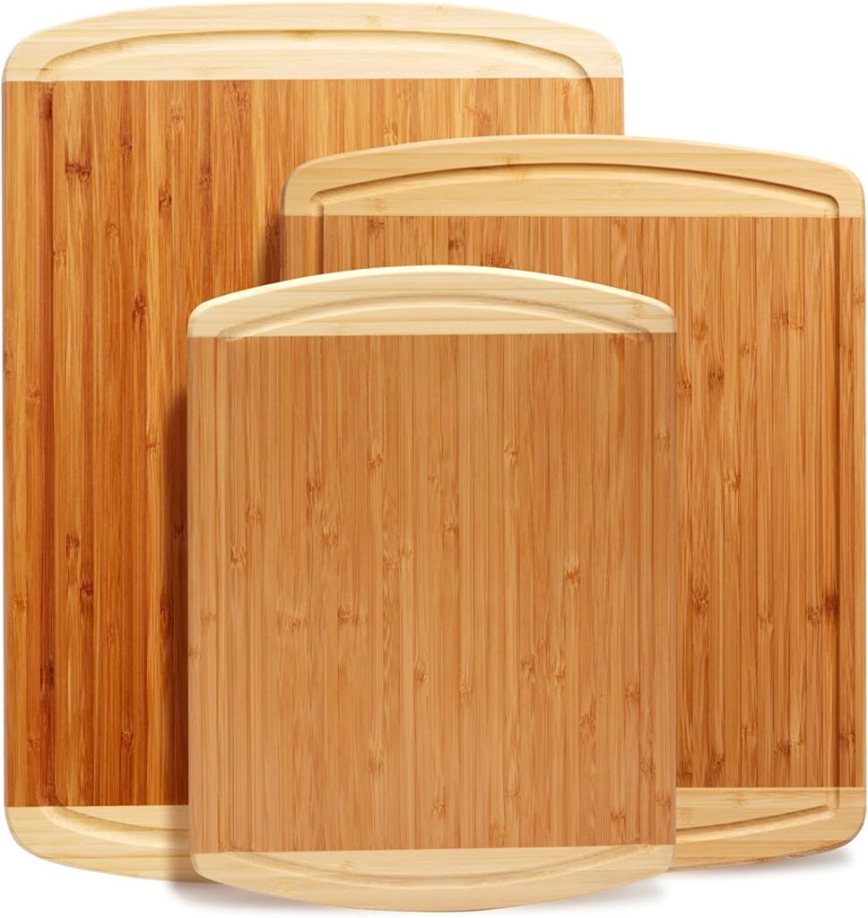 Wood Bamboo Cutting Board for BBQ Meat