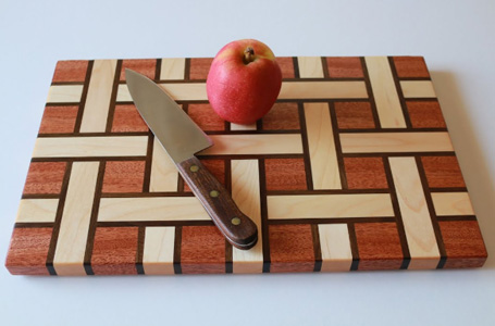 How To Make Basket Weave Cutting Board