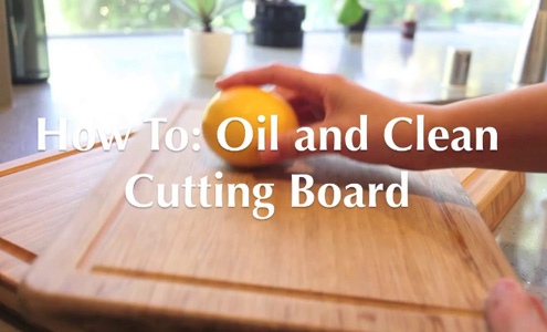 How To Oil A Bamboo Cutting Board