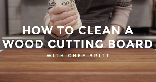 How to Clean Wooden Cutting Board After Raw Meat
